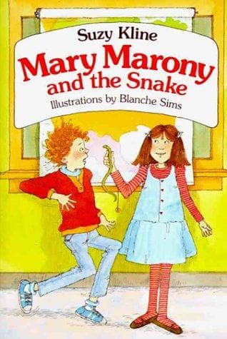Cover of Mary Marony and the Snake by Suzy Kline