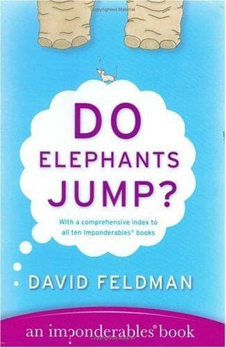 Cover of Do elephants jump? by Feldman, David