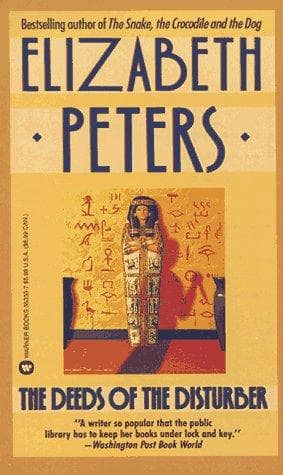 Cover of The deeds of the disturber by Elizabeth Peters