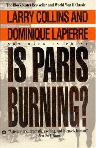 Cover of Is Paris Burning by Larry Collins