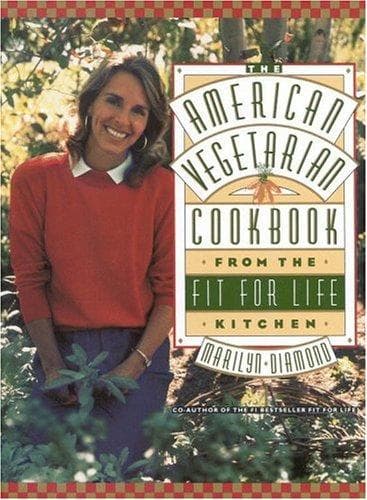 Cover of The American vegetarian cookbook by Marilyn Diamond