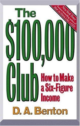 Cover of The $100,000 Club by D. A. Benton