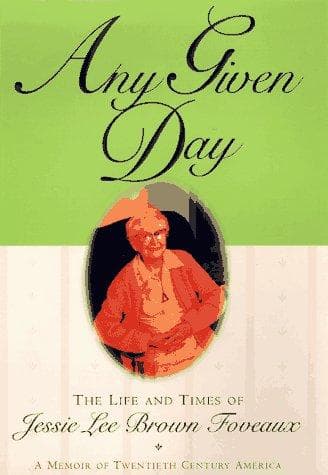 Cover of Any given day by Jessie Lee Brown Foveaux