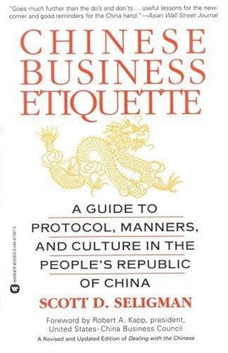 Cover of Chinese business etiquette by Scott D. Seligman