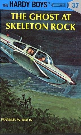 Cover of The Ghost at Skeleton Rock by Franklin W. Dixon