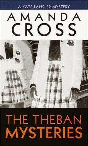 Cover of The Theban mysteries by Amanda Cross