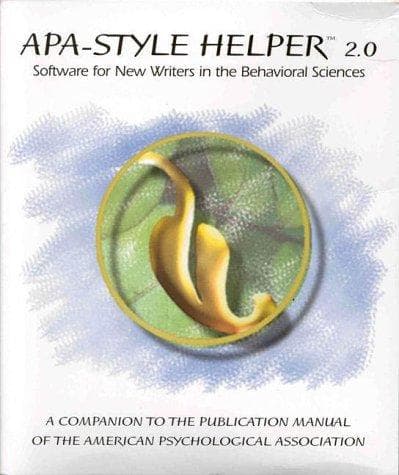 Cover of Apa-Style Helper 2.0 by American Psychological Association