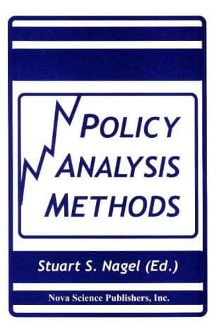 Cover of Policy Analysis Methods by Stuart S. Nagel