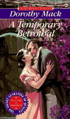 Cover of A Temporary Betrothal by Dorothy Mack