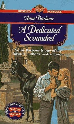 Cover of A Dedicated Scoundrel by Anne Barbour