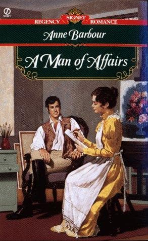 Cover of A Man of Affairs by Anne Barbour