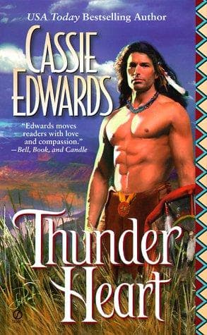 Cover of Thunder Heart by Cassie Edwards