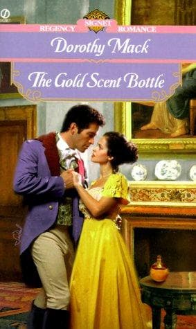 Cover of he Gold Scent Bottle by Dorothy Mack