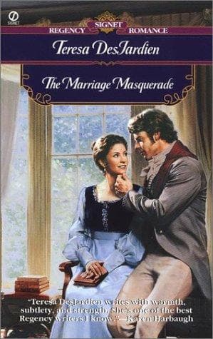 Cover of The Marriage Masquerade by Teresa DesJardien