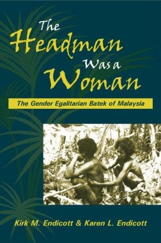 Cover of The headman was a woman by Kirk M Endicott