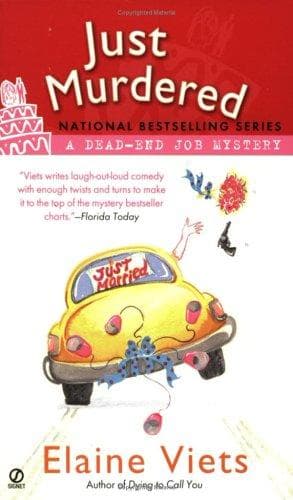 Cover of Just murdered by Elaine Viets
