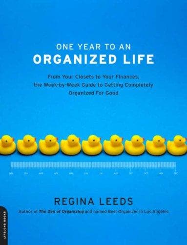 Cover of One year to an organized life by Regina Leeds