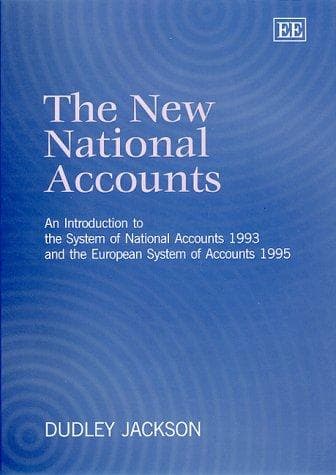 Cover of The New National Accounts by Dudley Jackson