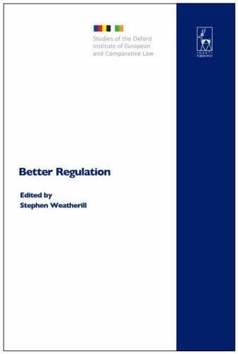 Cover of Better Regulation (Studies of the Oxford Institute of European and Comparative Law) by Stephen Weatherill