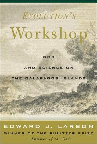 Cover of Evolution's workshop by Edward J. Larson