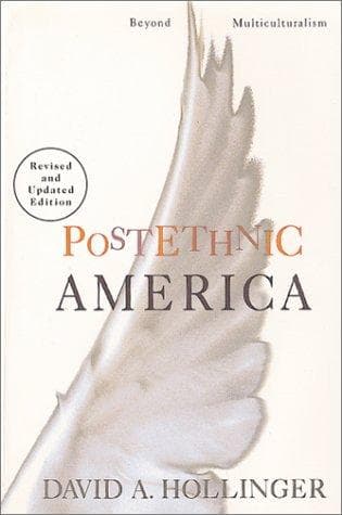 Cover of Postethnic America by David A. Hollinger