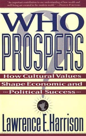 Cover of Who prospers? by Lawrence E. Harrison