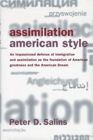 Cover of Assimilation, American style by Peter D. Salins