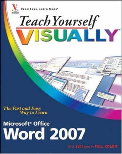 Cover of Teach yourself visually Word 2007 by Elaine J. Marmel