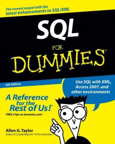 Cover of SQL for Dummies by Allen G. Taylor