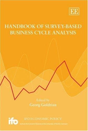 Cover of Handbook of Survey-Based Business Cycle Analysis (Ifo Economic Policy an Elgar Original Reference) by Georg Goldrian