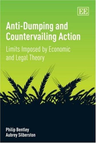 Cover of Anti-dumping and countervailing action by Bentley, Philip Q.C