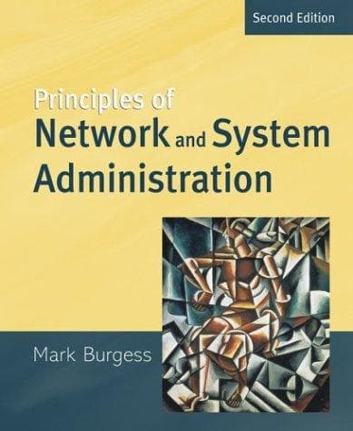 Cover of Principles of Network and System Administration by Mark Burgess