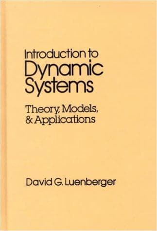 Cover of Introduction to dynamic systems by David G. Luenberger