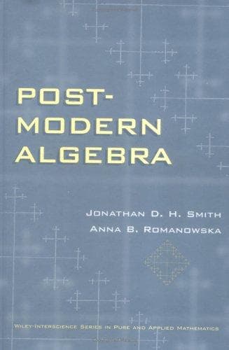 Cover of Post-modern algebra by Jonathan D. H. Smith