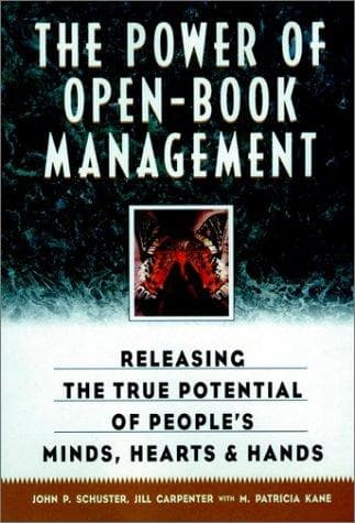 Cover of The power of open-book management by John P. Schuster