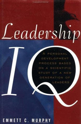 Cover of Leadership IQ by Emmett C. Murphy