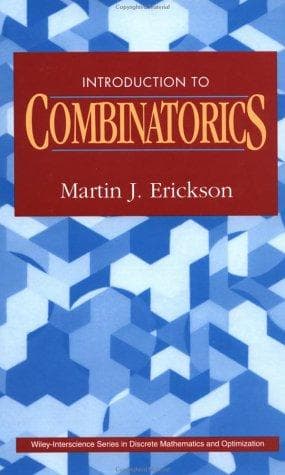Cover of Introduction to combinatorics by Martin J. Erickson