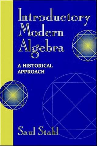 Cover of Introductory modern algebra by Saul Stahl