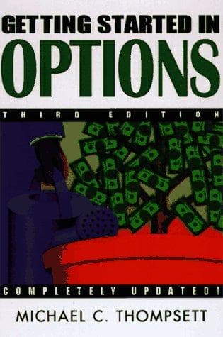 Cover of Getting started in options by Michael C. Thomsett