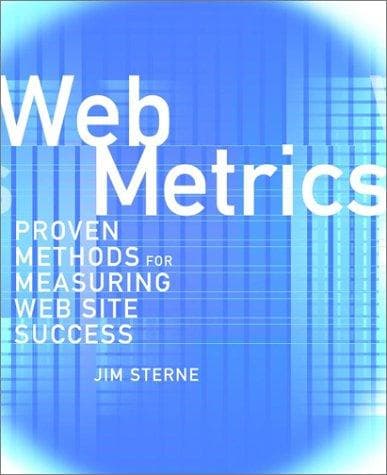Cover of Web Metrics by Jim Sterne