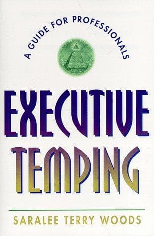 Cover of Executive temping by Saralee Terry Woods