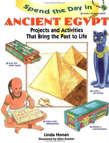 Cover of Spend the day in ancient Egypt by Linda Honan