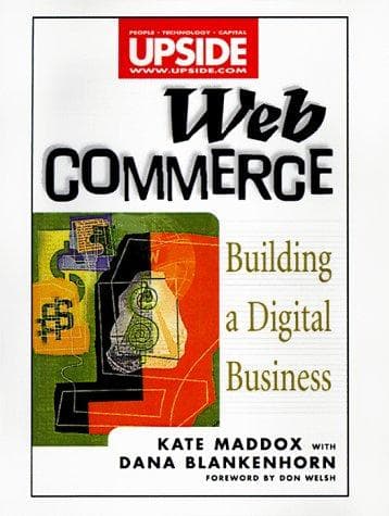 Cover of Web commerce by Kate Maddox