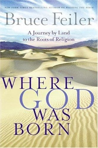 Cover of Where God Was Born by Bruce Feiler