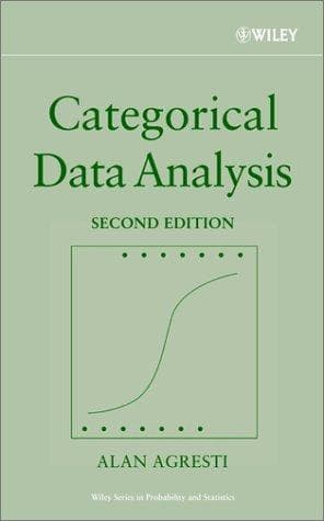 Cover of Categorical data analysis by Alan Agresti