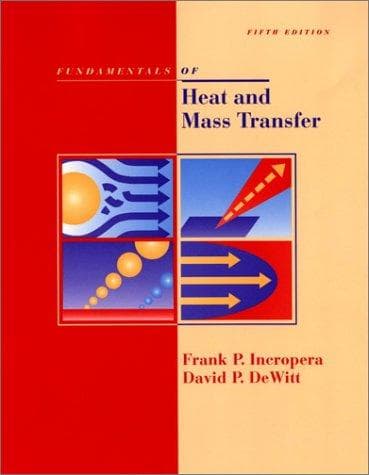 Cover of Fundamentals of heat and mass transfer by Frank P. Incropera