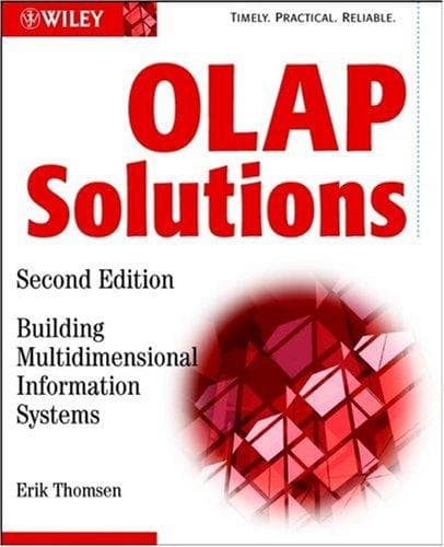 Cover of OLAP solutions by Erik Thomsen