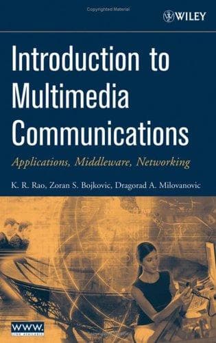 Cover of Introduction to Multimedia Communications by Kamisetty Ramamohan Rao