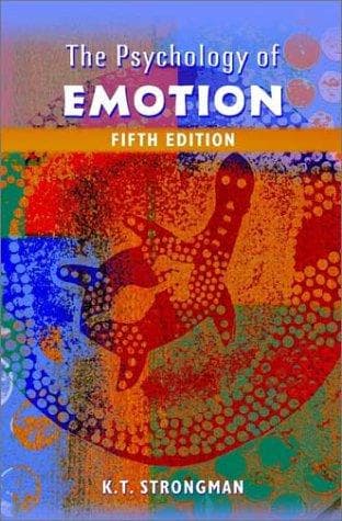 Cover of The psychology of emotion by K. T. Strongman