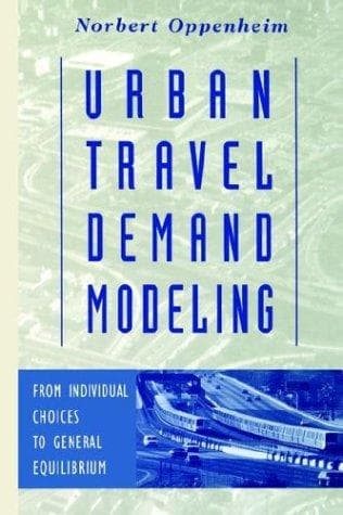 Cover of Urban travel demand modeling by Norbert Oppenheim